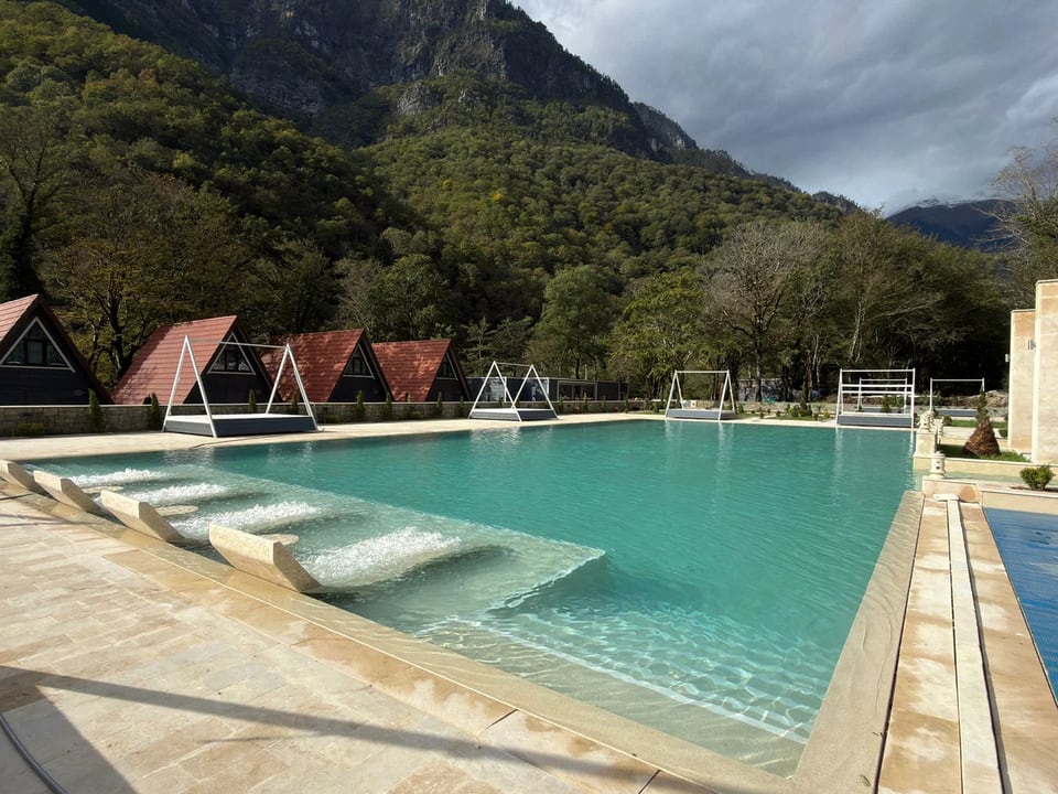SPA-зона курортного комплекса в Абхазии